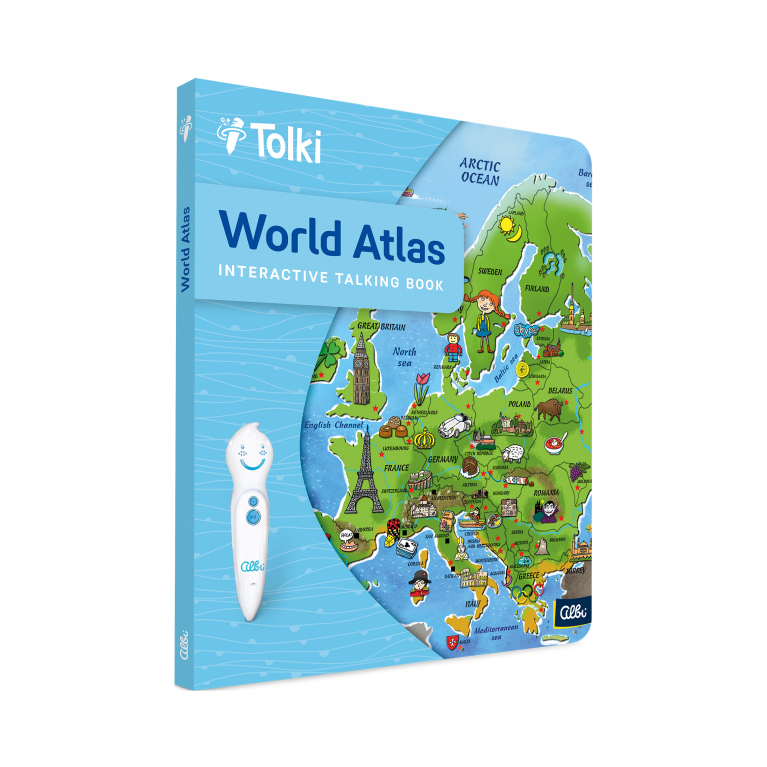                             Tolki Pen + World Atlas                        