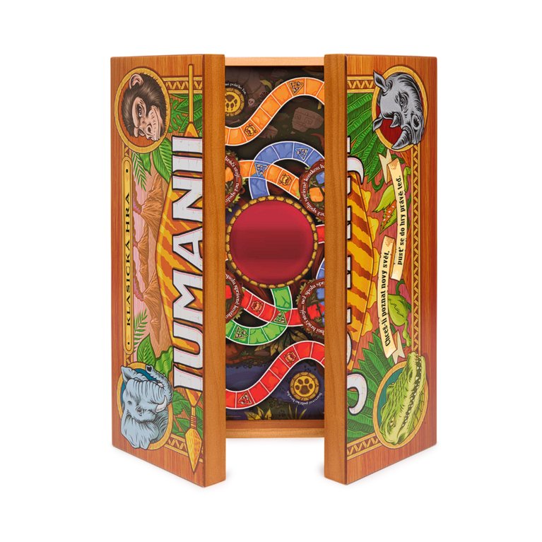                             Jumanji drevená edícia                        