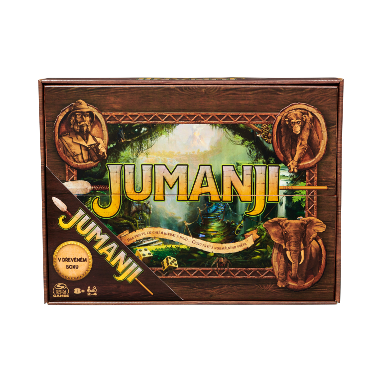                             Jumanji drevená edícia                        