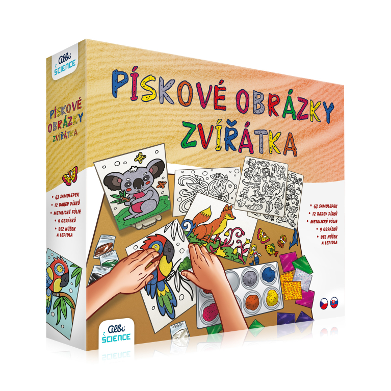 Pieskové obrázky - zvieratká                    