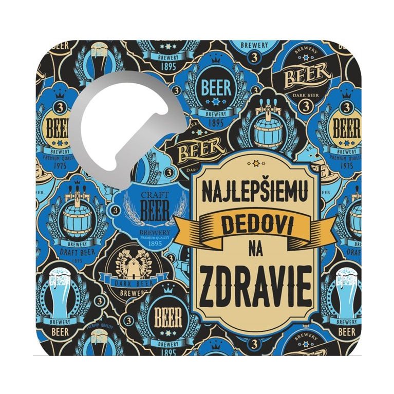 Podpivníky s otváračom                    