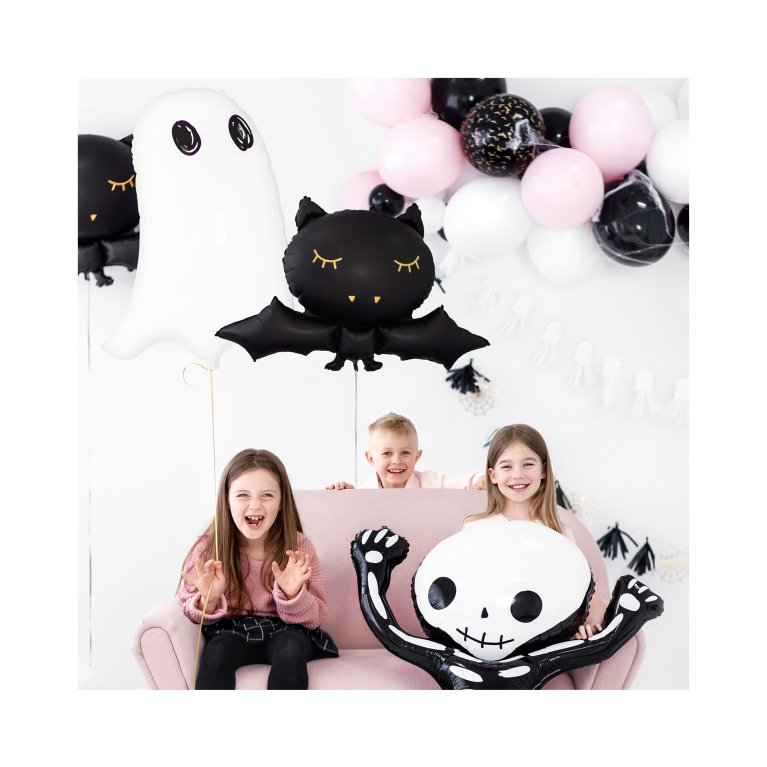                             Balónik foliový Halloween duch                        