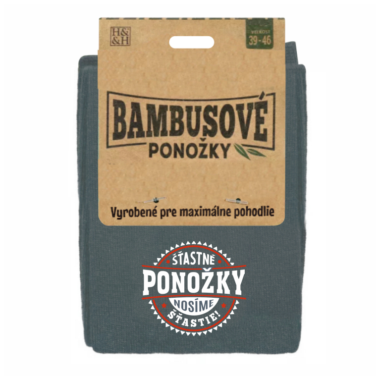 Bambusové ponožky s menom                    