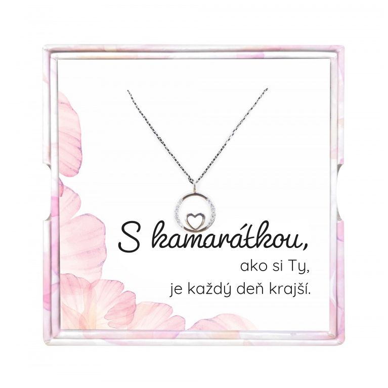 Strieborné šperky s venovaním                    