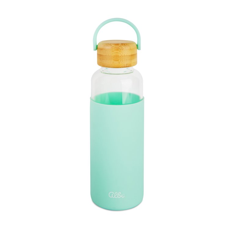 Sklenené fľaše s obalom 500 ml                    