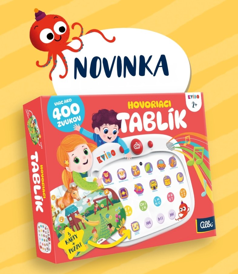 Hovoriaci Tablík pre deti od 2 rokov
