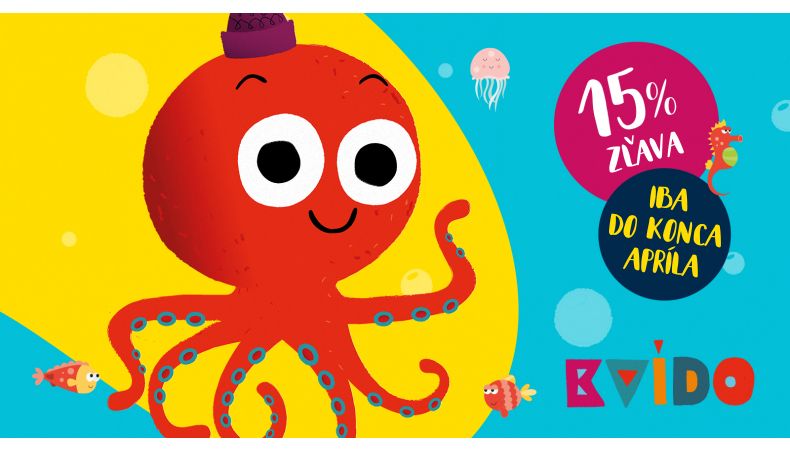Kvído oslavuje! Ulovte (nielen) novinky so zľavou 15%…