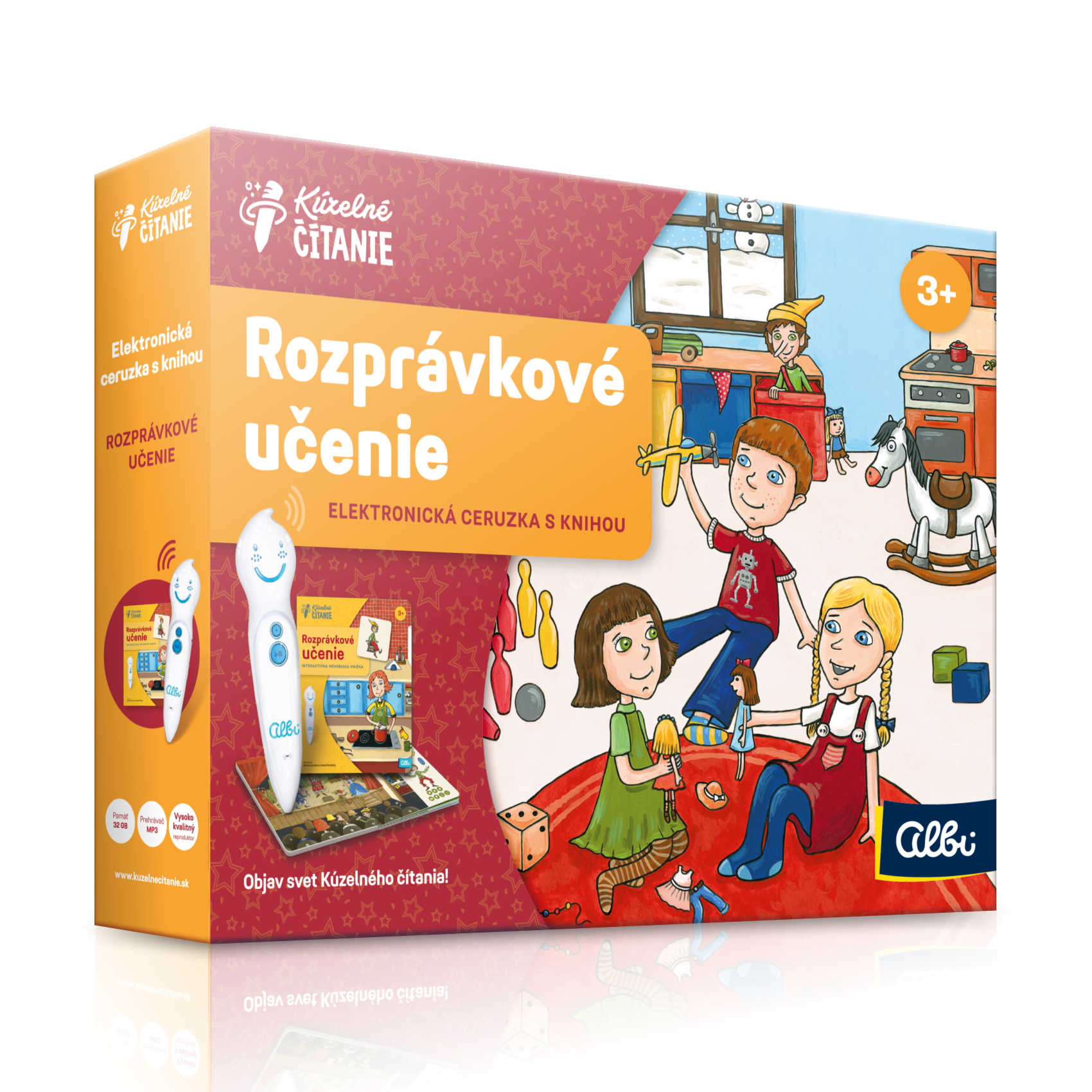Rozprávkové učenie s elektronickou ceruzkou ALBI ALBI