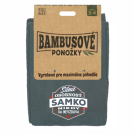 Bambusové ponožky - Samko